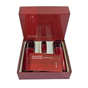 Charmzone DeAGE CRD Red-Addition Skincare Set Toner Emulsion Cream Korea NIB